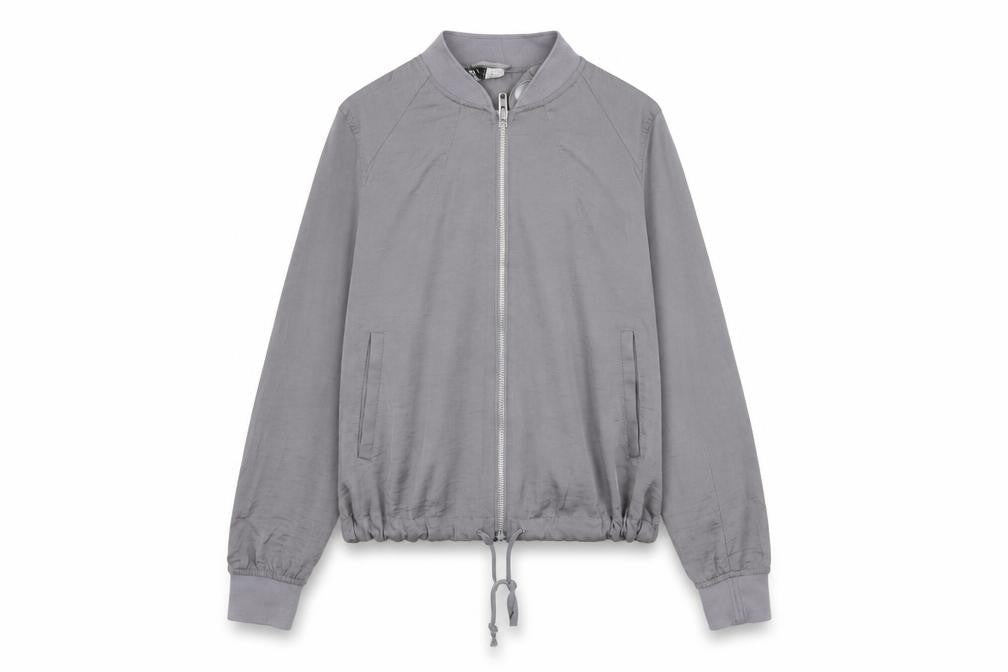 Womens UK Size 10 Divided by H&M Grey Jacket