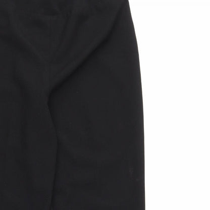 elite Womens Black   Trousers  Size 12 L28 in