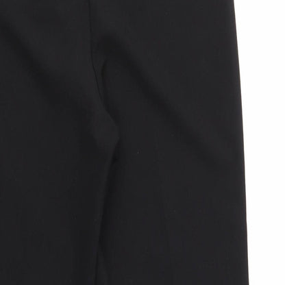 elite Womens Black   Trousers  Size 12 L28 in