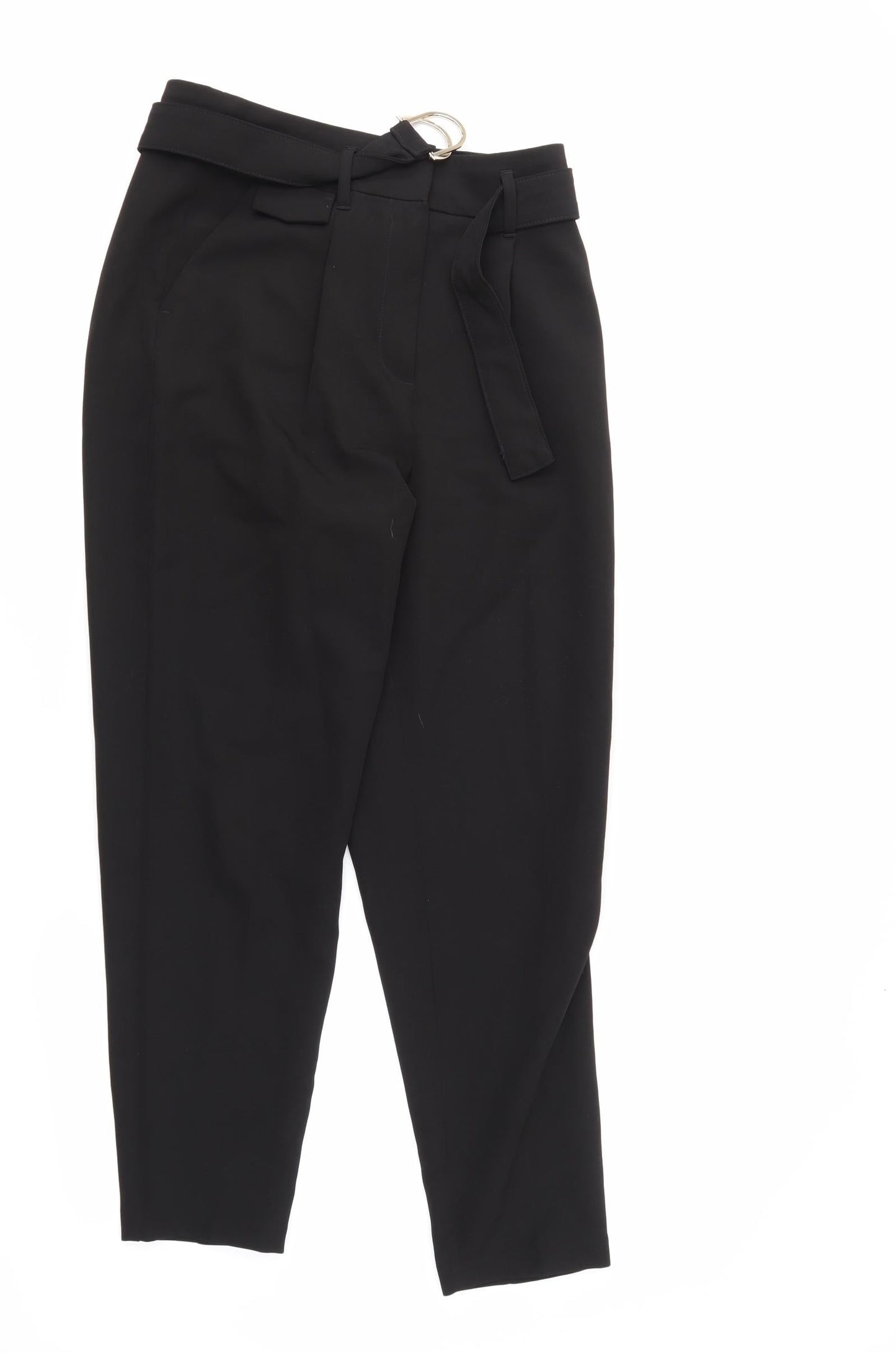 F&F Womens Black   Trousers  Size 10 L28 in