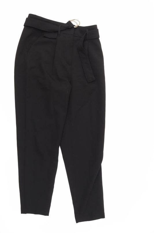 F&F Womens Black   Trousers  Size 10 L28 in