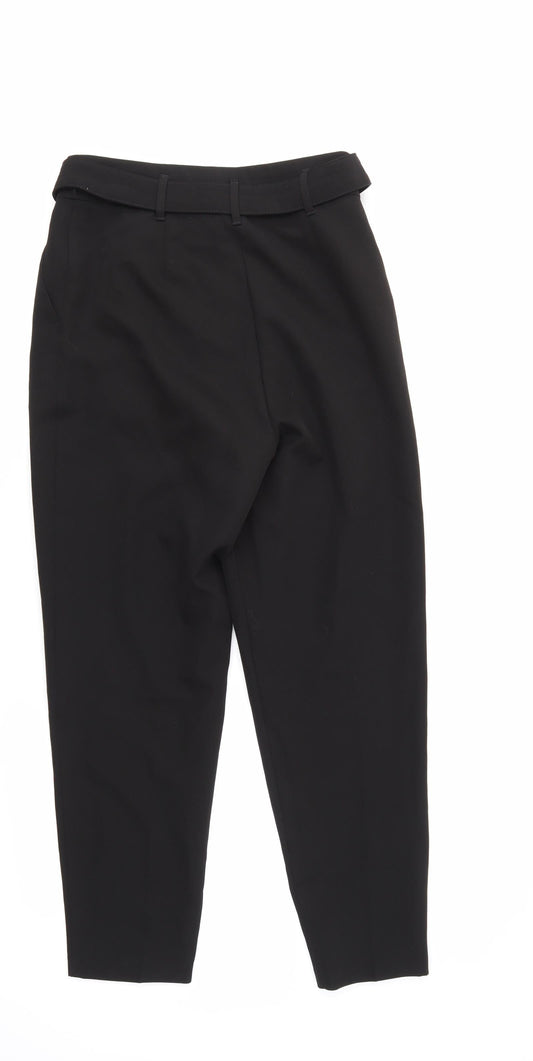 F&F Womens Black   Trousers  Size 10 L28 in