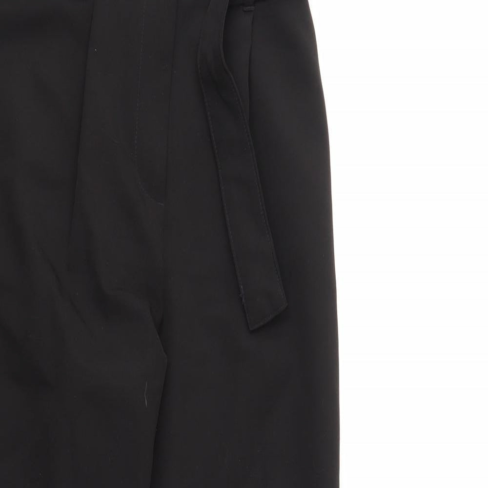 F&F Womens Black   Trousers  Size 10 L28 in