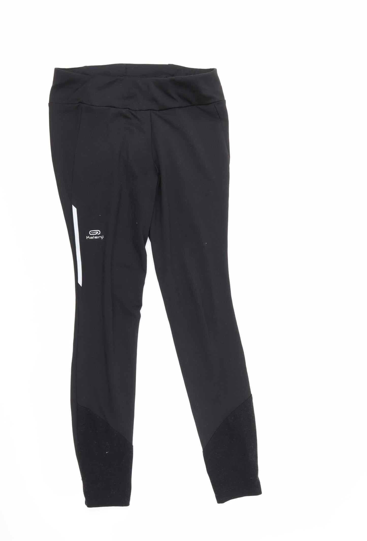 Preworn Womens Black   Track Pants Leggings  L28 in