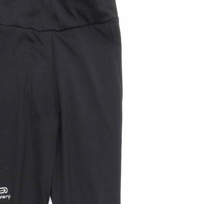 Preworn Womens Black   Track Pants Leggings  L28 in