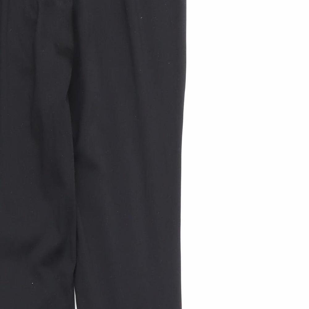 Preworn Womens Black   Track Pants Leggings  L28 in