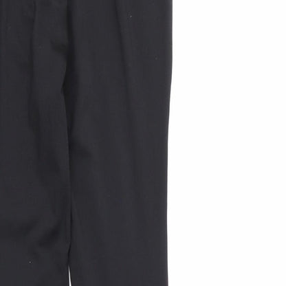 Preworn Womens Black   Track Pants Leggings  L28 in