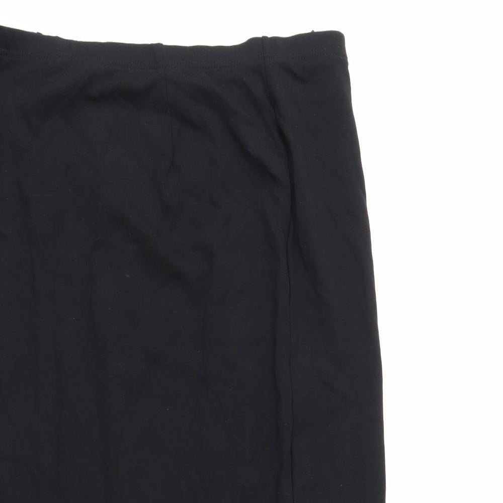 prewor Womens Black   A-Line Skirt