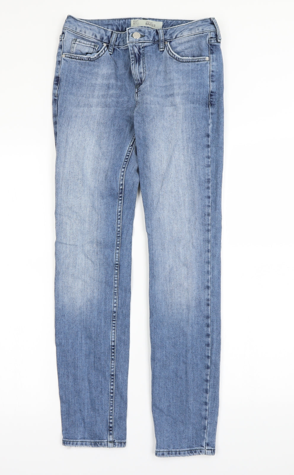Topshop Womens Blue   Skinny Jeans Size 25 in L28 in