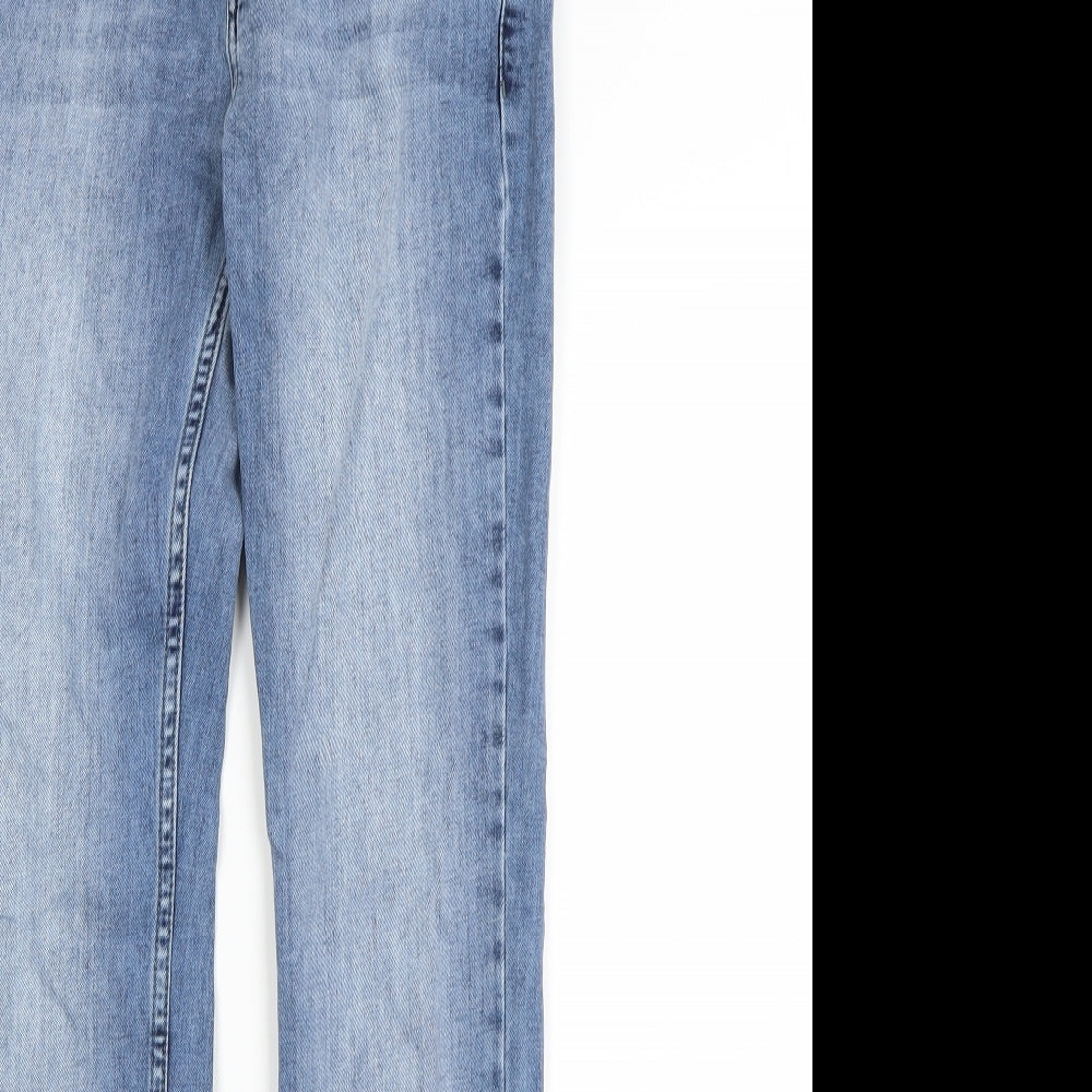 Topshop Womens Blue   Skinny Jeans Size 25 in L28 in