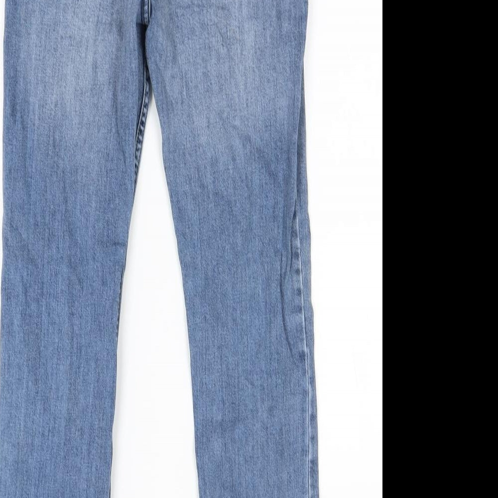 Topshop Womens Blue   Skinny Jeans Size 25 in L28 in