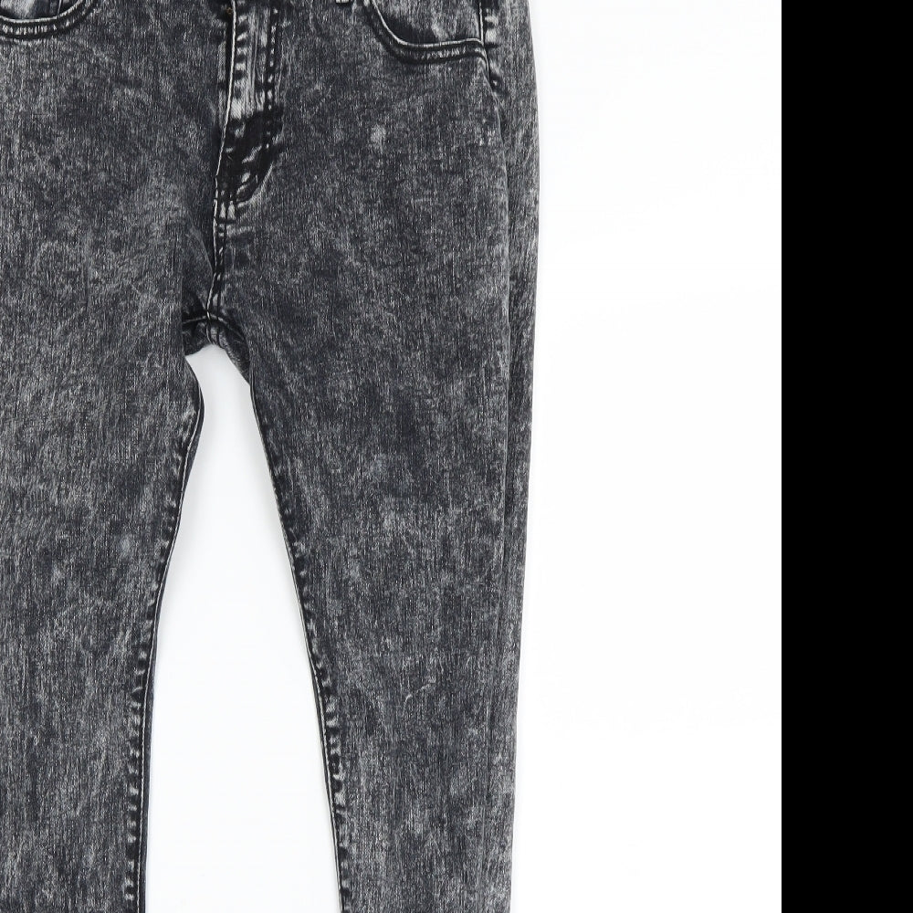 dressfo Womens Black   Skinny Jeans Size 10 L29 in