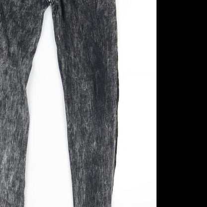 dressfo Womens Black   Skinny Jeans Size 10 L29 in