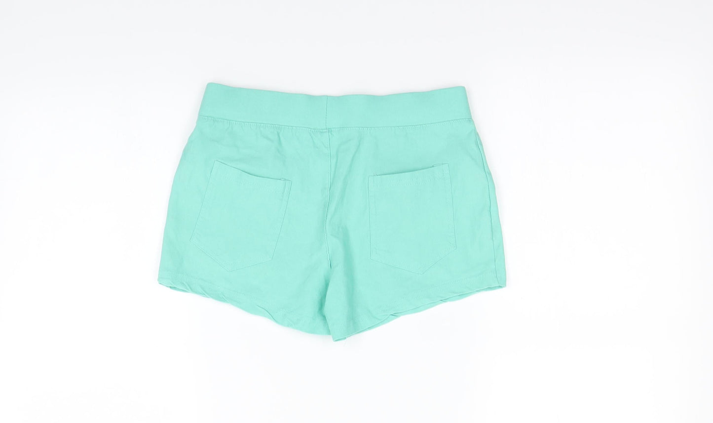 Preworn Girls Green   Culotte Shorts Size XL