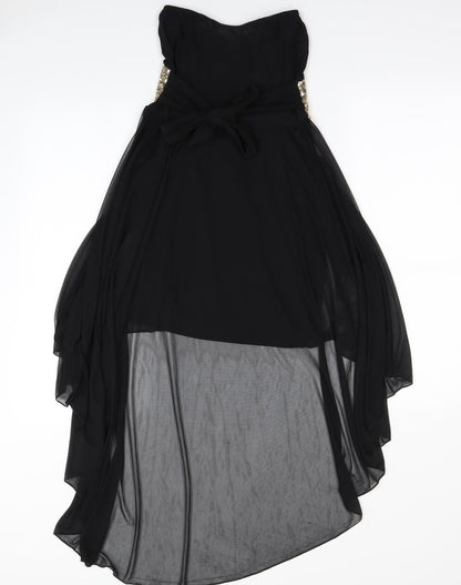London Womens Black   Fit & Flare  Size 8