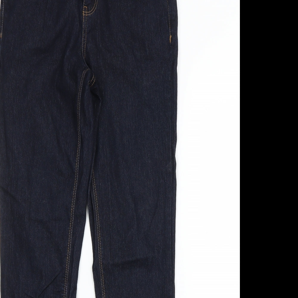 Womens UK Size 6 Preworn Regular Fit Skinny Blue Jeans