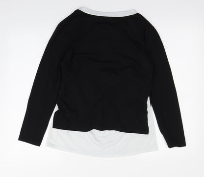 Preworn Womens Black   Basic T-Shirt Size M