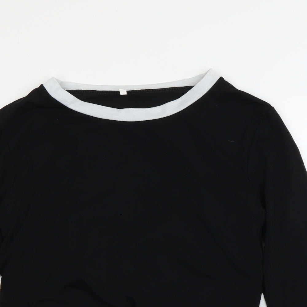 Preworn Womens Black   Basic T-Shirt Size M