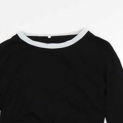 Preworn Womens Black   Basic T-Shirt Size M
