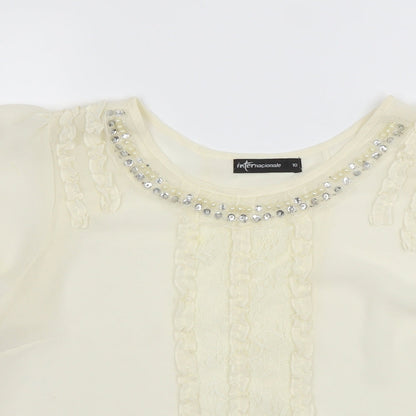 Internationale Womens Ivory   Camisole Blouse Size 10