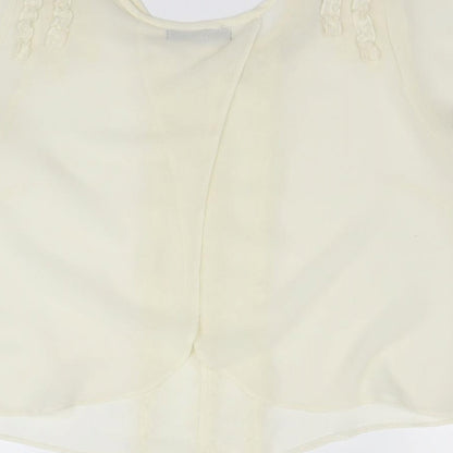 Internationale Womens Ivory   Camisole Blouse Size 10