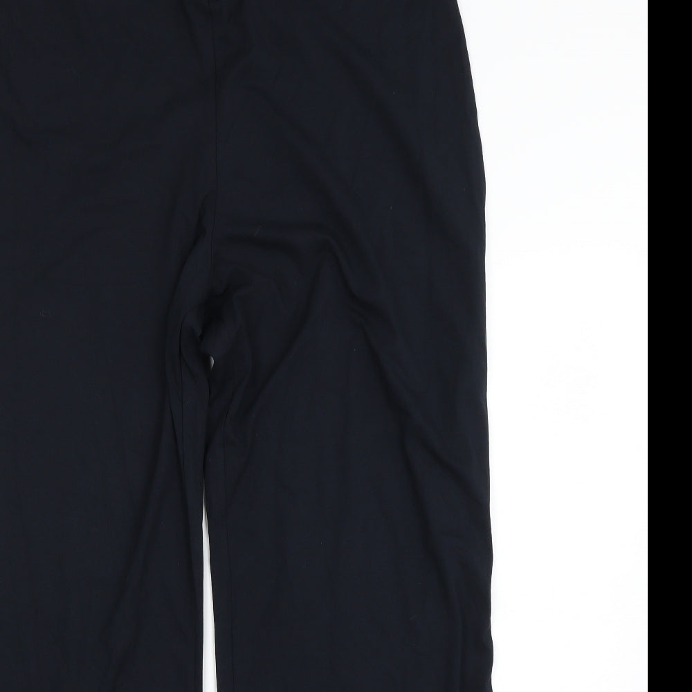 m&S Womens Blue   Trousers  Size 18 L26.5 in