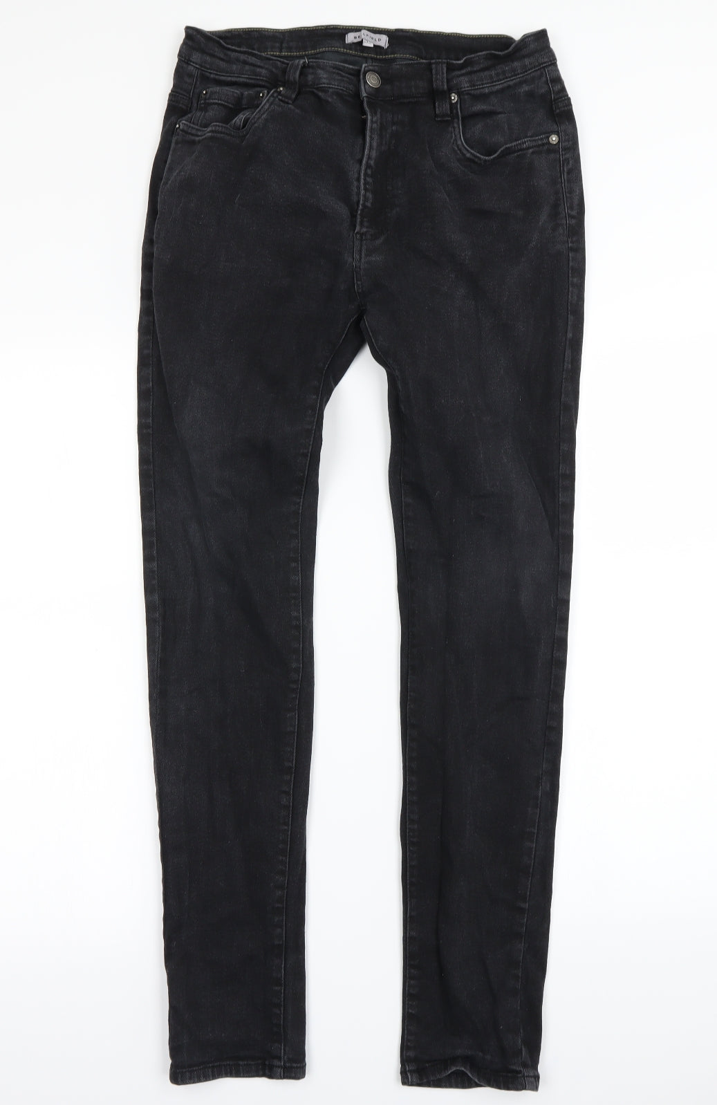 Bellfield Womens Black   Straight Jeans Size S L30 in