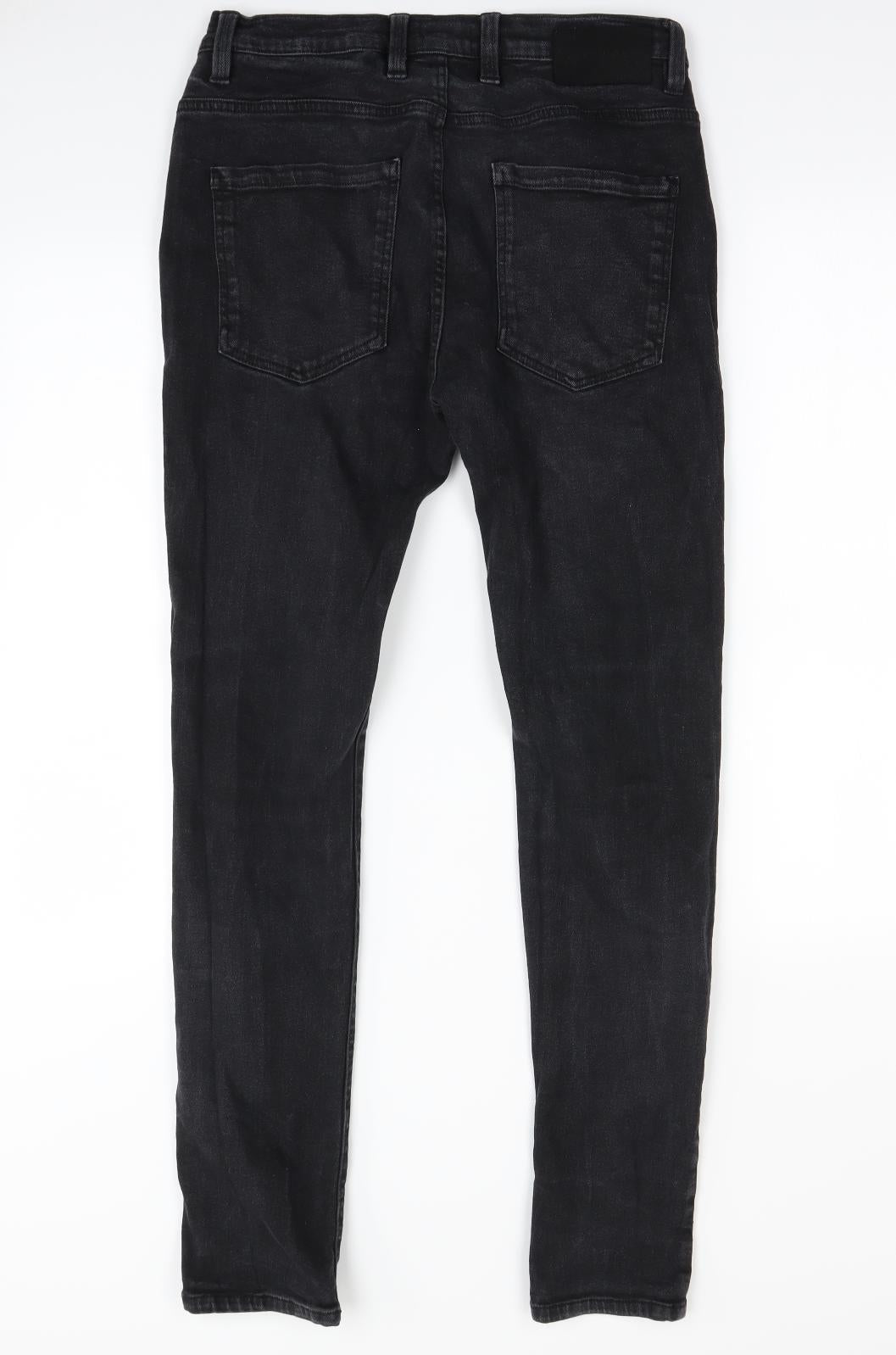 Bellfield Womens Black   Straight Jeans Size S L30 in