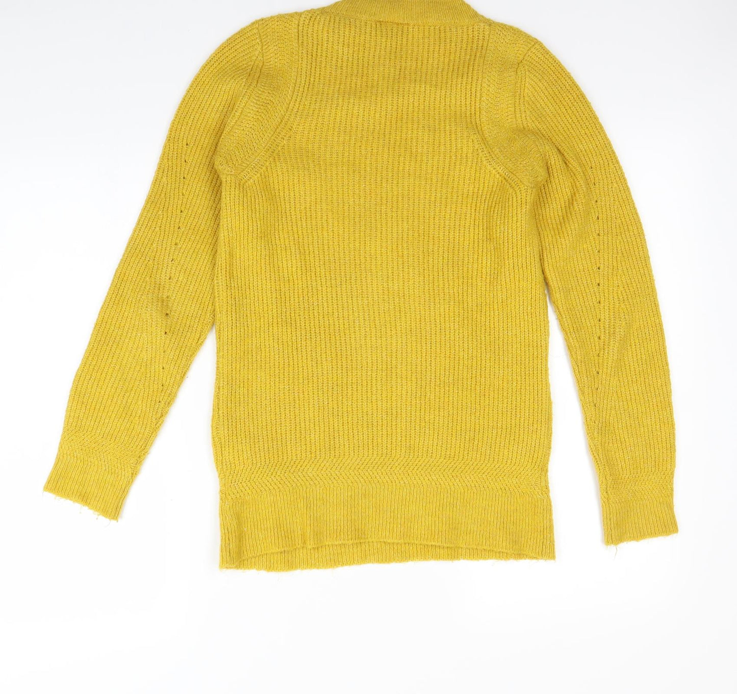 Topshop Womens Yellow   Pullover Jumper Size 6