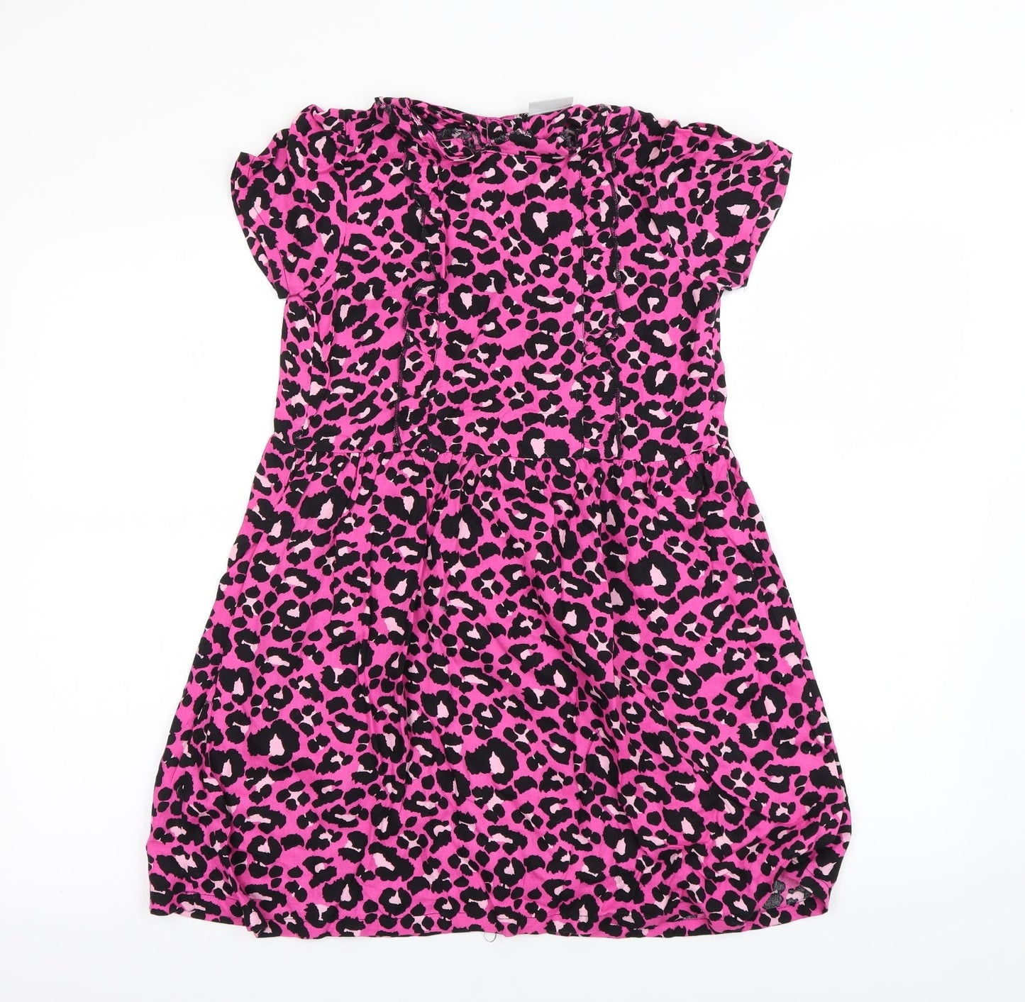 I love girls wear Girls Orange Animal Print  Shift  Size 10 Years