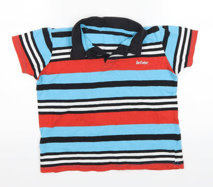 Womens UK Size S Lee Cooper Multicoloured Basic Polo