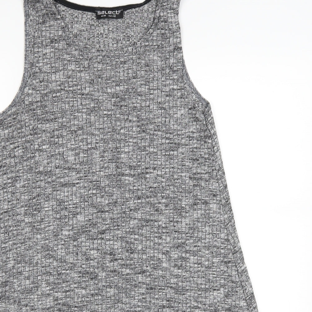Select Womens Grey   A-Line  Size 14