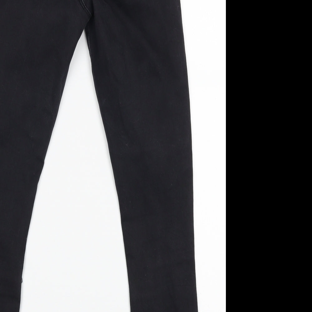 Missguided Womens Black   Skinny Jeans Size 4 L24 in
