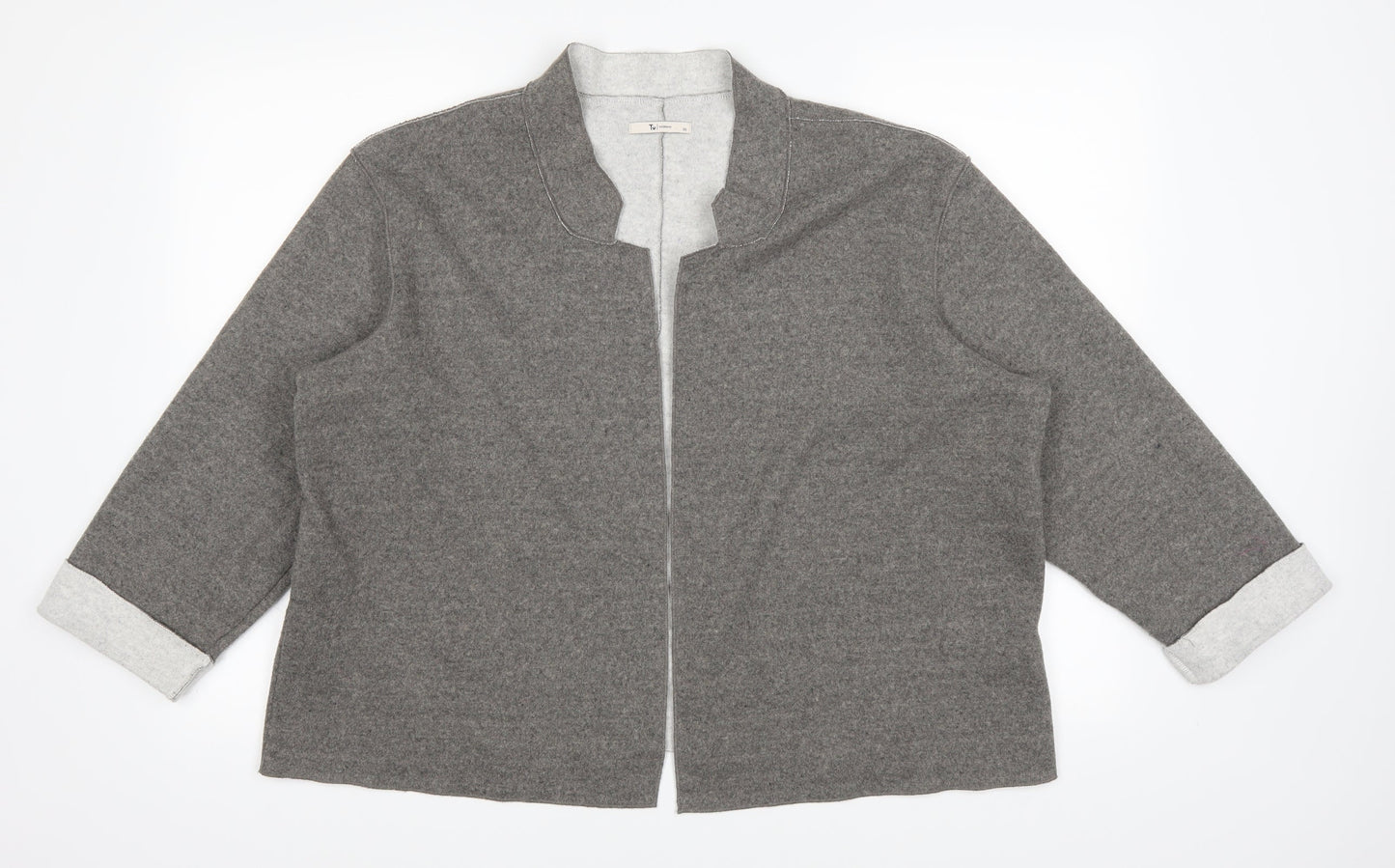 tu  Womens Grey   Cardigan Jumper Size 20
