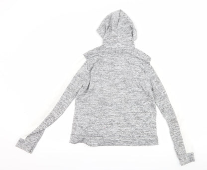 PRETTYLITTLETHING Womens Grey   Pullover Hoodie Size 6