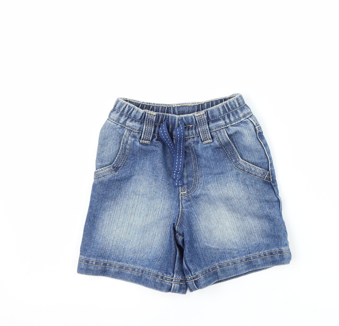 George Boys Blue  Denim Cropped Jeans Size 18-24 Months