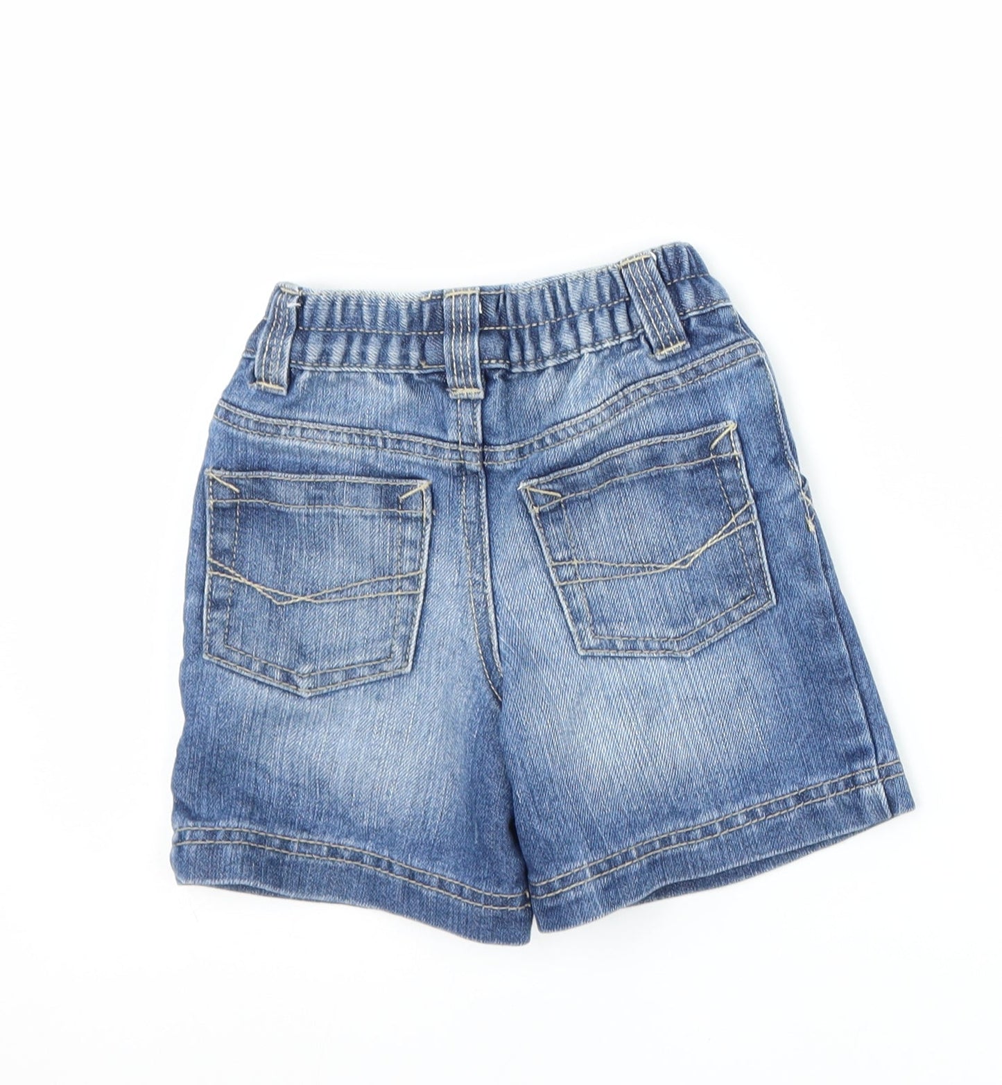 George Boys Blue  Denim Cropped Jeans Size 18-24 Months