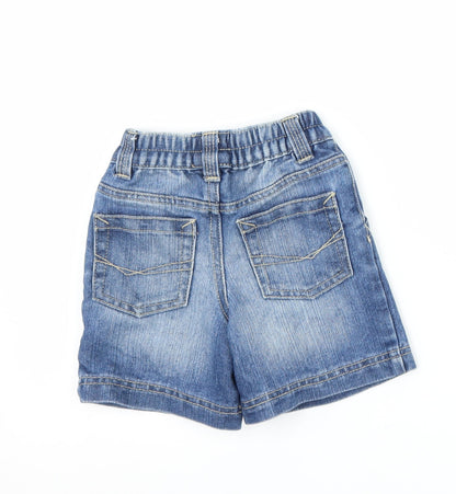 George Boys Blue  Denim Cropped Jeans Size 18-24 Months