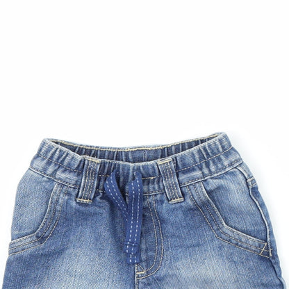 George Boys Blue  Denim Cropped Jeans Size 18-24 Months