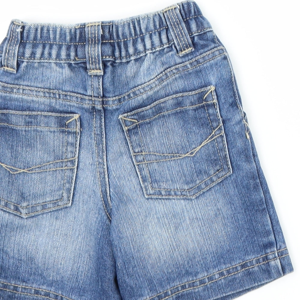 George Boys Blue  Denim Cropped Jeans Size 18-24 Months