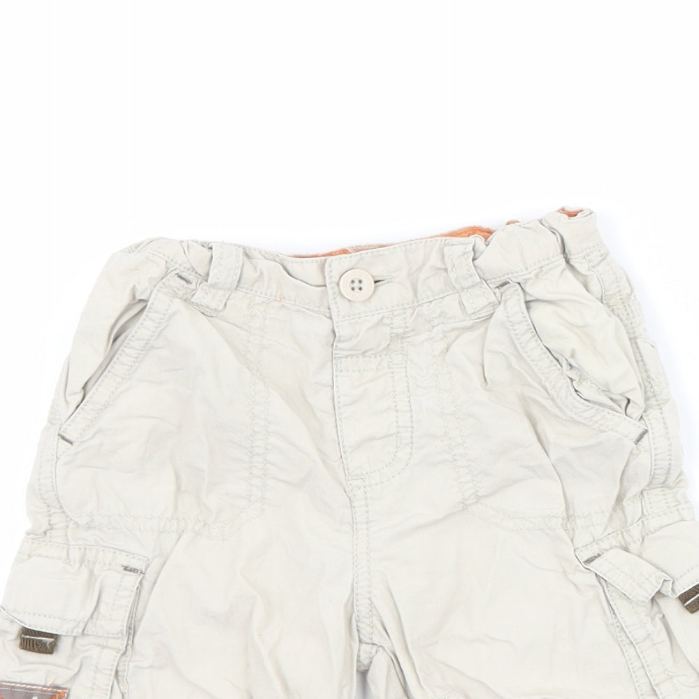 TU Boys Beige   Cargo Trousers Size 18-24 Months