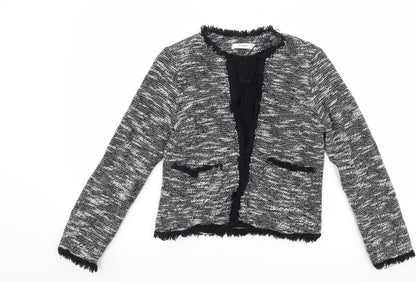 Womens UK Size S Mango Black Jacket