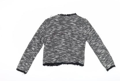 Womens UK Size S Mango Black Jacket
