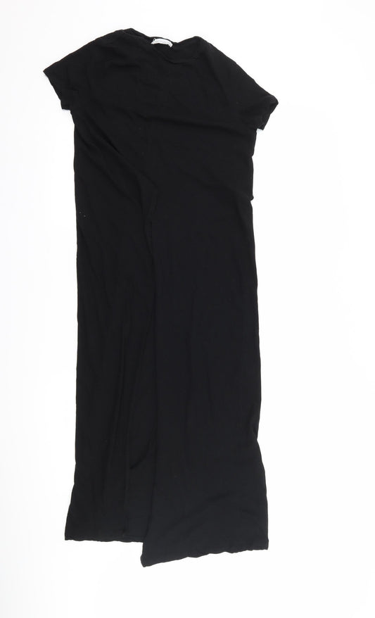 Zara Womens Brown   T-Shirt Dress  Size S