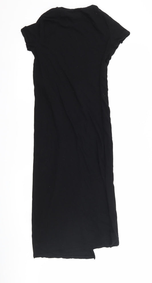 Zara Womens Brown   T-Shirt Dress  Size S