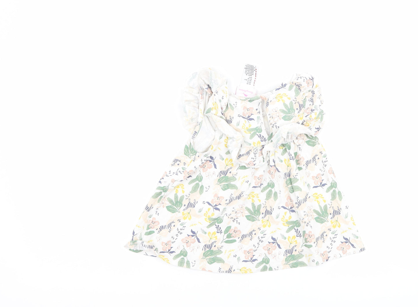 Tommy Bahama Girls White Floral  Basic Tank Size 2-3 Years