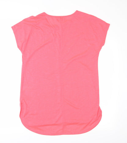 Papaya Womens Pink   Basic Blouse Size M  - Florescent Pink