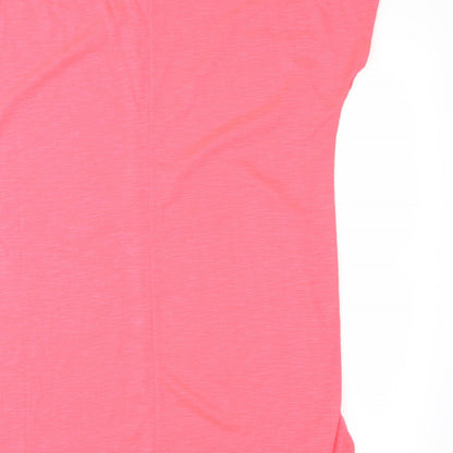 Papaya Womens Pink   Basic Blouse Size M  - Florescent Pink