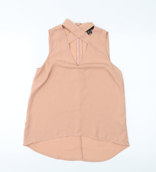 Atmosphere Womens Pink   Basic Blouse Size 4
