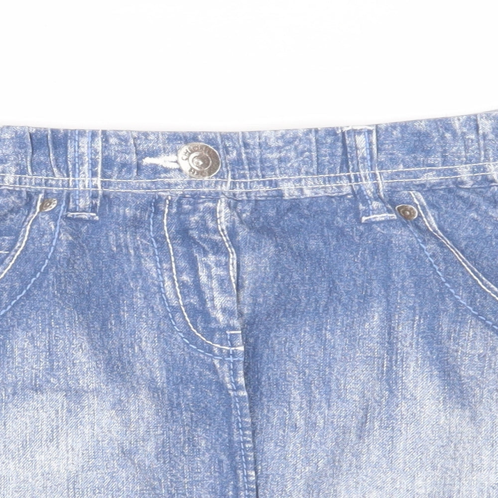 Cherokee Girls Blue   Mini Skirt Size 8-9 Years